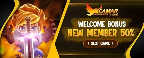 Welcome Bonus Member Baru 50% promotion